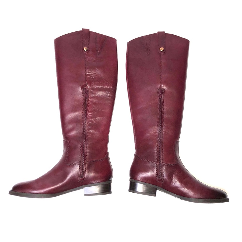 INC LEATHER RIDING BOOTS - Picture 8 of 10